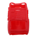 Silicone Walkie Talkie Radio Case Bumper Pouch Bag for Bao feng BF-UV5R TYTF8 Red