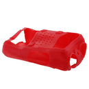 Silicone Walkie Talkie Radio Case Bumper Pouch Bag for Bao feng BF-UV5R TYTF8 Red