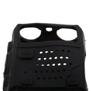 Silicone Walkie Talkie Radio Case Bumper Pouch Bag for Bao feng BF-UV5R TYTF8 Black