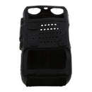 Silicone Walkie Talkie Radio Case Bumper Pouch Bag for Bao feng BF-UV5R TYTF8 Black