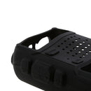 Silicone Walkie Talkie Radio Case Bumper Pouch Bag for Bao feng BF-UV5R TYTF8 Black