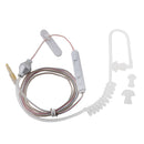 3.5mm In Ear Air Tube Anti-radiation Earphone Microphone Headphone Single Earpiece Clear