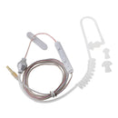 3.5mm In Ear Air Tube Anti-radiation Earphone Microphone Headphone Single Earpiece Clear