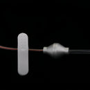 3.5mm In Ear Air Tube Anti-radiation Earphone Microphone Headphone Single Earpiece Clear