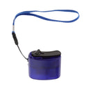 Mini Electric Power Emergency Charger Hand Crank Dynamo Power Supply with USB Port For MP3 / MP4 Player,Phones Blue