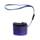 Mini Electric Power Emergency Charger Hand Crank Dynamo Power Supply with USB Port For MP3 / MP4 Player,Phones Blue