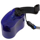 Mini Electric Power Emergency Charger Hand Crank Dynamo Power Supply with USB Port For MP3 / MP4 Player,Phones Blue
