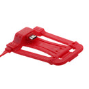 Red Micro USB Adapter Data Charger Cable Wire Stand Bracket For Android Mobile Phones