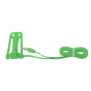 Green Micro USB Adapter Data Charger Cable Wire Stand Bracket For Android Mobile Phones