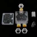 Waterproof Outdoor Clear External Gland Electrical Junction Box Underground Cable Line Wires Power Cord Connector Protection (3-way)