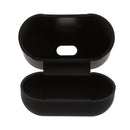 Black Silicone Case Cover Holder Pouch Holder Sleeve + White Anti-lost Ear Loop Strap Wrap For Earpods AirPods Earphones Charging Box