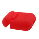 Red Silicone Rubber Shockproof Case Portector Cover + White Connect Rope Cable Strap for Apple Wireless Earphone iphone 7 7plus AirPods