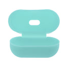 Green Silicone Rubber Shockproof Case Portector Cover + White Connect Rope Cable Strap for Apple Wireless Earphone iphone 7 7plus AirPods