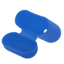Blue Silicone Rubber Shockproof Case Portector Cover + White Connect Rope Cable Strap for Apple Wireless Earphone iphone 7 7plus AirPods