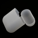 Clear Silicone Case Cover Holder Pouch Holder Sleeve + White Anti-lost Ear Loop Strap Wrap For Earpods AirPods Earphones Charging Box