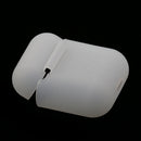Clear Silicone Case Cover Holder Pouch Holder Sleeve + White Anti-lost Ear Loop Strap Wrap For Earpods AirPods Earphones Charging Box