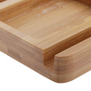 Bamboo Stand Multi-device Desktop Organizer Dock Station Holder for iPhone, iPad, Universal Cell Phones and Tablets,Card,Pen