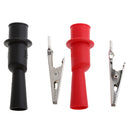 Insulation Metal Alligator Clips Electric Test Accessories Red