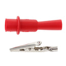 Insulation Metal Alligator Clips Electric Test Accessories Red