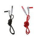 Double End 4mm Male Banana Plug Soft Silicone Test Cable Connector Multimeter Test Lead Red