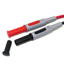 Double End 4mm Male Banana Plug Soft Silicone Test Cable Connector Multimeter Test Lead Red