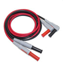 Double End 4mm Male Banana Plug Soft Silicone Test Cable Connector Multimeter Test Lead Red