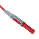 Double End 4mm Male Banana Plug Soft Silicone Test Cable Connector Multimeter Test Lead Red