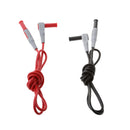 Double End 4mm Male Banana Plug Soft Silicone Test Cable Connector Multimeter Test Lead Red