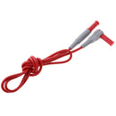Double End 4mm Male Banana Plug Soft Silicone Test Cable Connector Multimeter Test Lead Red