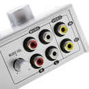 Mini Karaoke Sound Echo Mixer System Audio Process Stereo Pre-Amplifier Microphone EU Plug for KTV TV PC