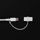 Silicone Protective Anti-lost Pencil Cap/Cap Holder/Tip Cover/Adapter Tether for Apple iPad Pro Pencil Clear