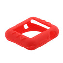 For Apple Watch Case, iWatch TPU Screen Protector All-around Protective Ultra-thin Cover for New Apple Watch series (38mm) Red