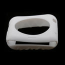 For Apple Watch Case,42mm Universal Rugged Protective TPU Case for Apple Watch Series 2 Series 1 White