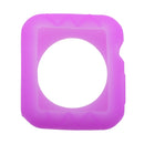 For Apple Watch Case, iWatch TPU Screen Protector All-around Protective Ultra-thin Cover for New Apple Watch series (42mm) Purple