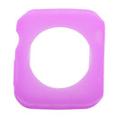 For Apple Watch Case, iWatch TPU Screen Protector All-around Protective Ultra-thin Cover for New Apple Watch series (42mm) Purple