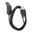 For Garmin Edge 20/25 Charger Dock , USB Data Sync Charge Cradle Charger with Charging Cable 1m Black
