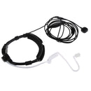 3.5mm Jack In-Ear Throat Mic Microphone Overhead Microphone Anti-radiation Headphone for Smart Phones