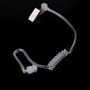 Universal 3.5mm Plug-in Covert Acoustic Air Tube Headset Earpiece MIC & PTT (Push to Talk) for Phones & iPad