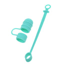 Silicone Protective Cap Cover Anti-Lost Holder & Connector Tether For Apple iPad Pro Pencil (Green)
