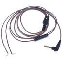 Gold Plated 3.5mm Plug Update Cable Audio Cord Replacement for iPhone iPad iPod 1.2m DIY