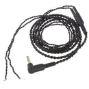 3.5mm Earphone Audio Cable Connector Repair Replacement Headphone Braid Line for MP3 MP4 iPod