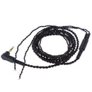 3.5mm Earphone Audio Cable Connector Repair Replacement Headphone Braid Line for MP3 MP4 iPod