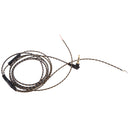3.5mm Right Angle Audio Cable Repair Wire and Microphone for Headphone Earphone 120cm