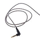 3.5mm Right Angle Audio Cable Repair Wire and Microphone for Headphone Earphone 120cm