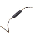 3.5mm Right Angle Audio Cable Repair Wire and Microphone for Headphone Earphone 120cm