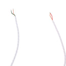 PVC Material Copper Wire Core Durable Earphone Audio Cable Connector Repair Replacement Headphone Wire Line DIY White and Silver
