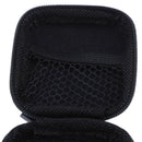 Portable Scratch Resistant Carrying Hard Case Bag Pouch for Earphone Headset Black