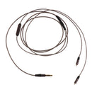 Gold Plated Headphones Cable Cord Wire Line for Moxpad X3 , VJJB N1 , iRock A8 Earphone DIY