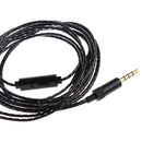 Gold Plated Plug 3.5mm AUX Update Cable OFC Audio Cord Replacement for iPhone iPad iPod DIY