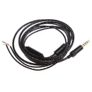 Gold Plated Plug 3.5mm AUX Update Cable OFC Audio Cord Replacement for iPhone iPad iPod DIY